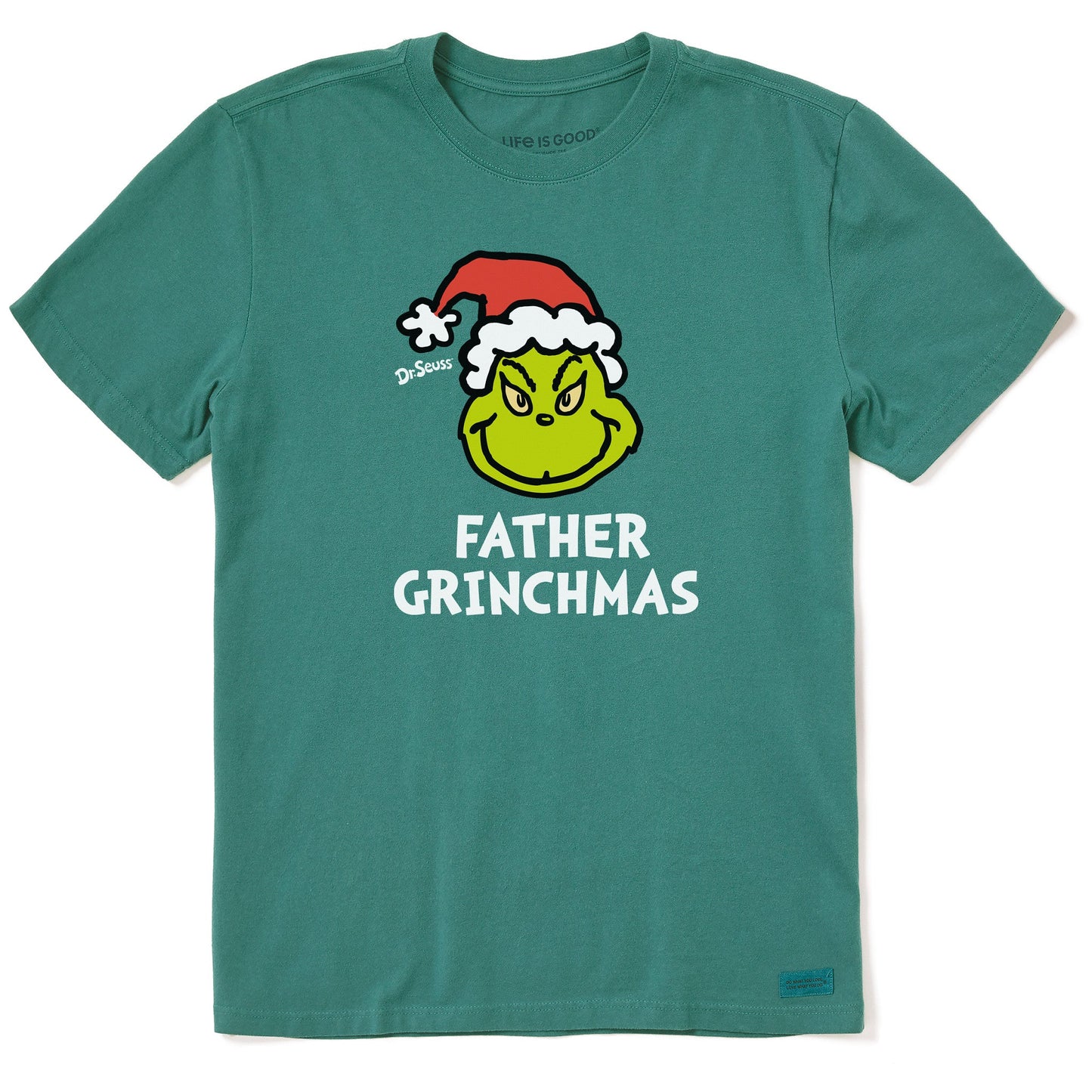 Men's Father Grinchmas Short Sleeve Crusher Tee