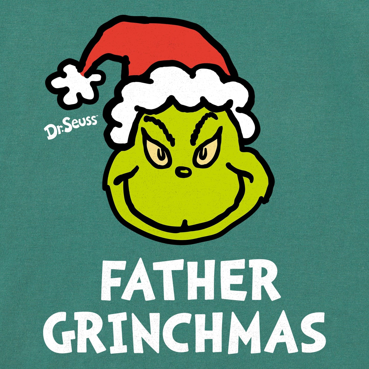 Men's Father Grinchmas Short Sleeve Crusher Tee