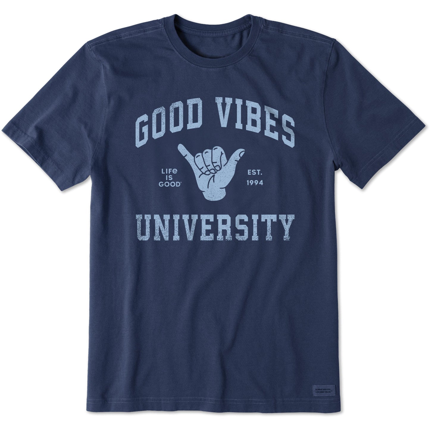 Men's Good Vibes University Short Sleeve Tee