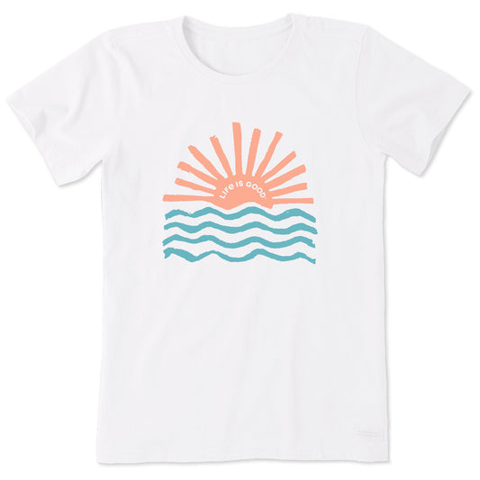 Women's Sunny Waves Short Sleeve Tee