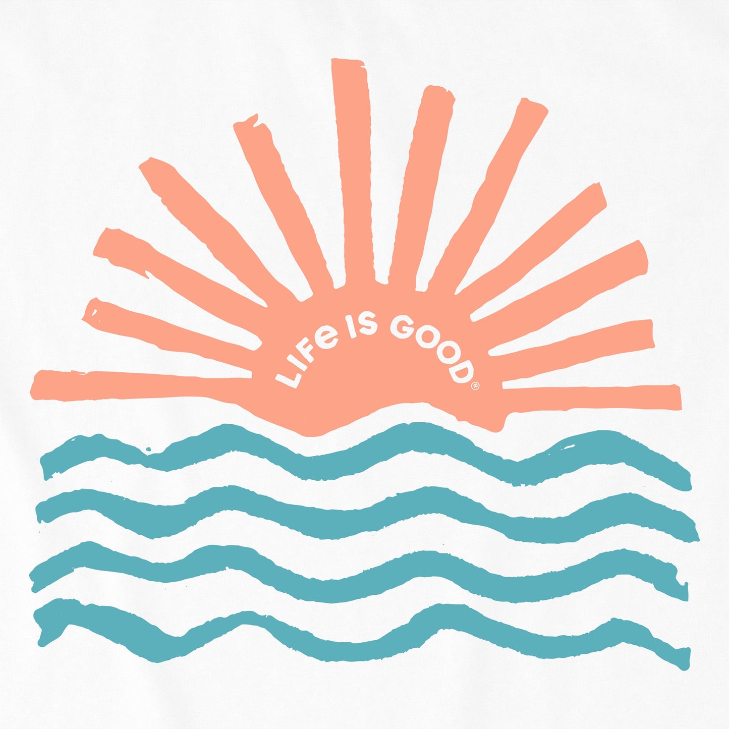 Women's Sunny Waves Short Sleeve Tee