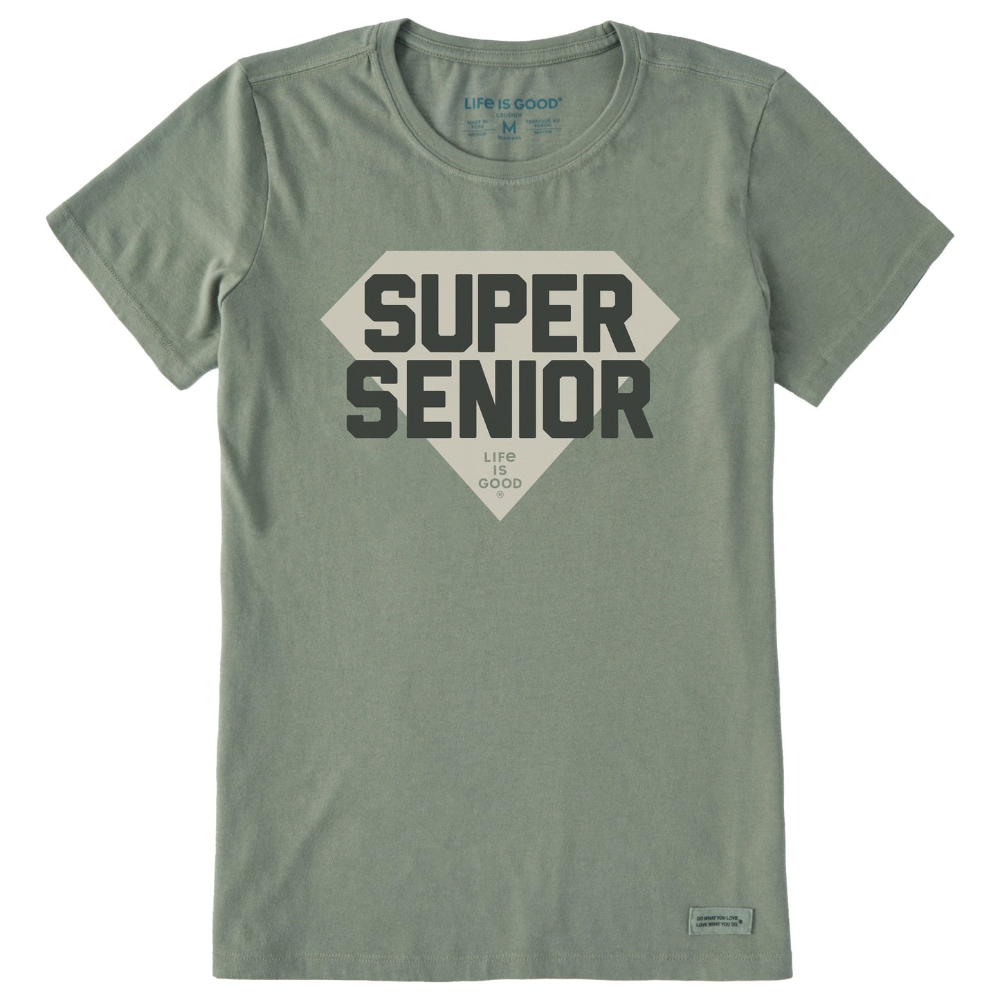 Women's Super Senior Short Sleeve Crusher Tee