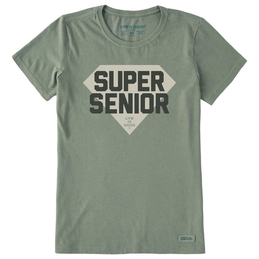 Women's Super Senior Short Sleeve Crusher Tee