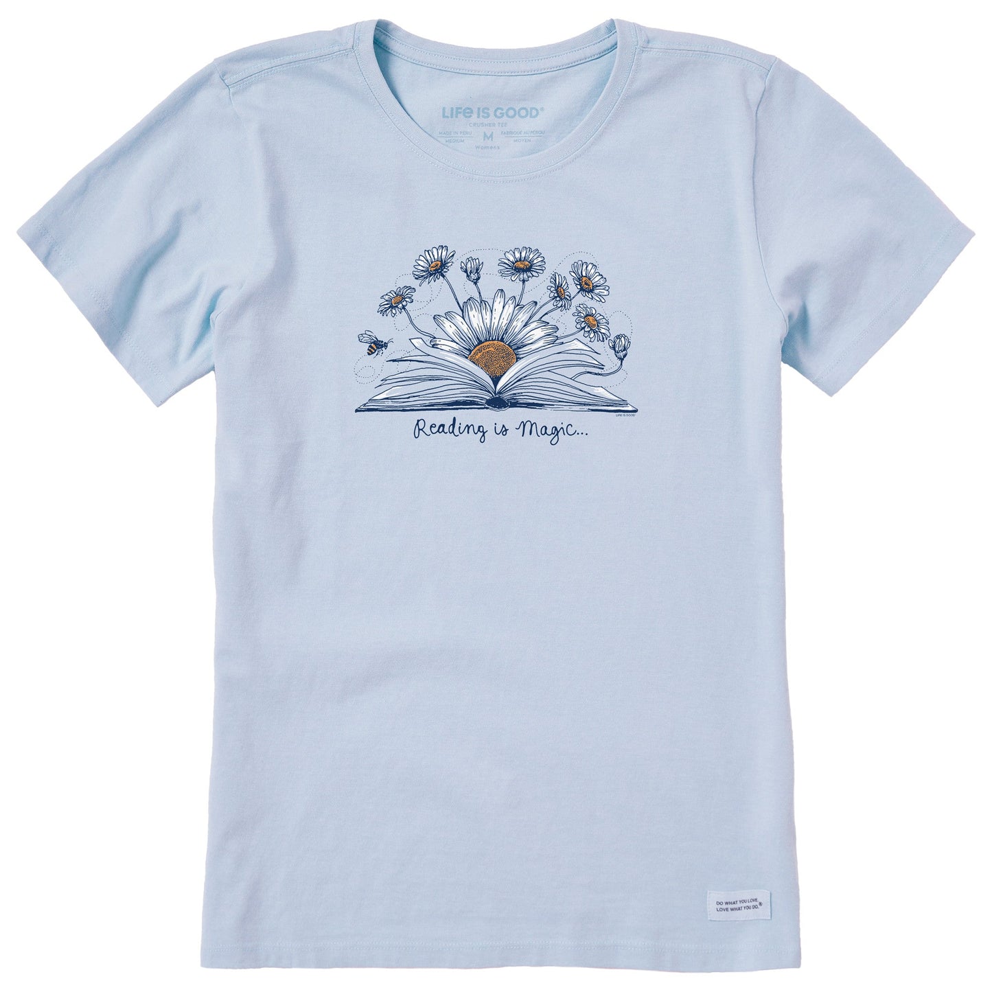 Women's Reading is Magic Short Sleeve Crusher Tee