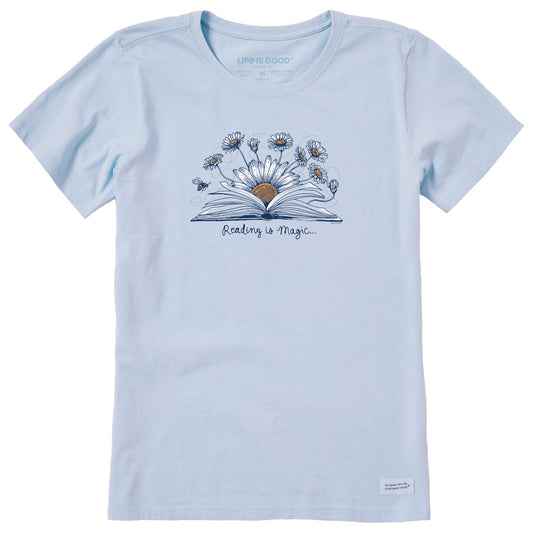 Women's Reading is Magic Short Sleeve Crusher Tee
