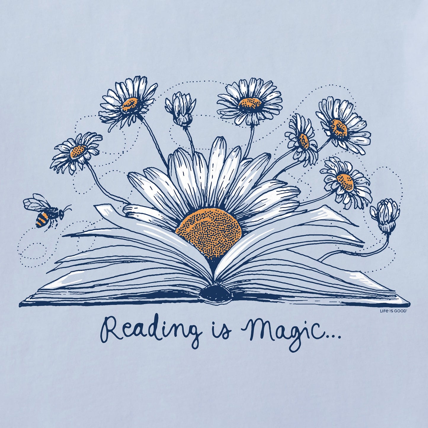 Women's Reading is Magic Short Sleeve Crusher Tee