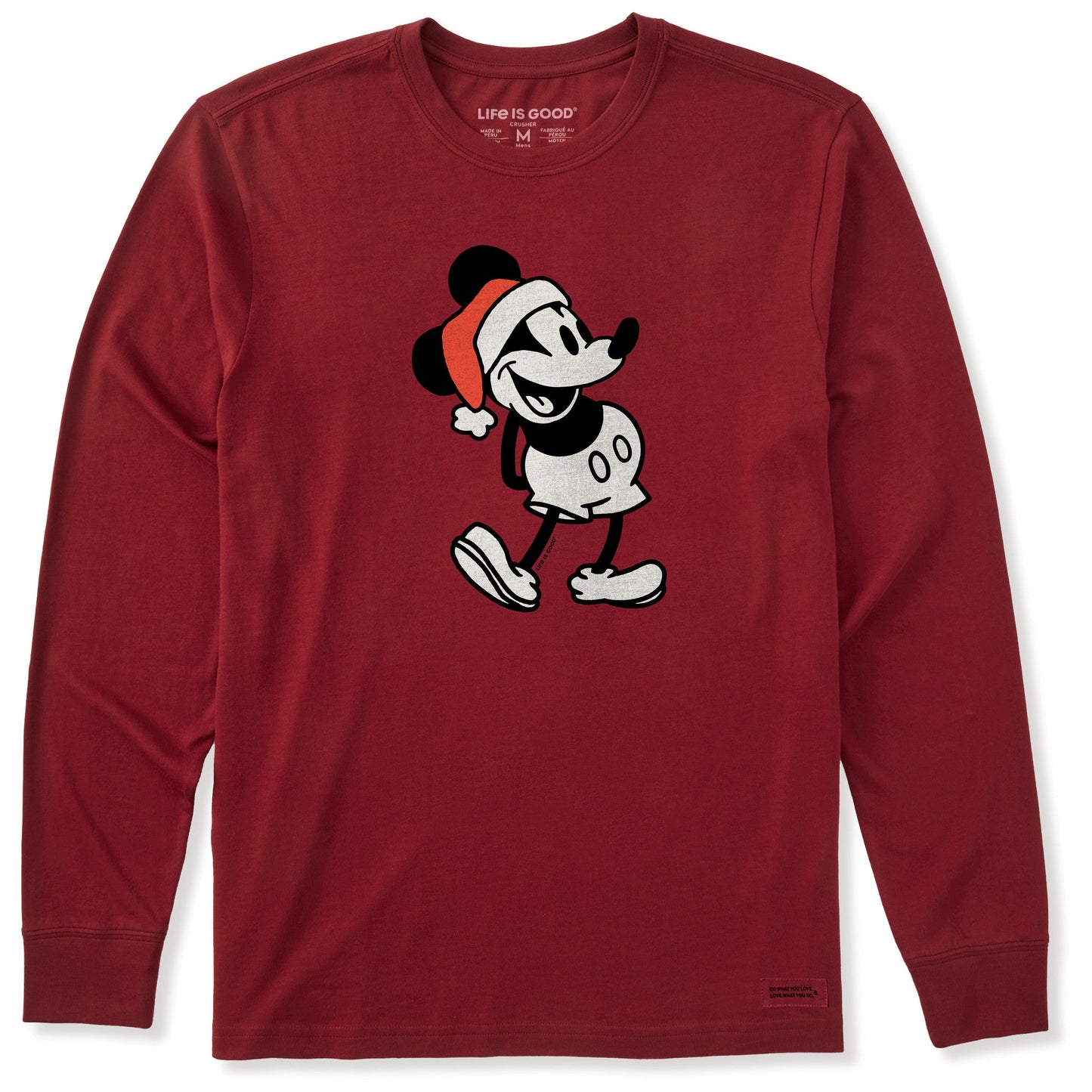 Men's Santa Willie Long Sleeve Crusher Tee