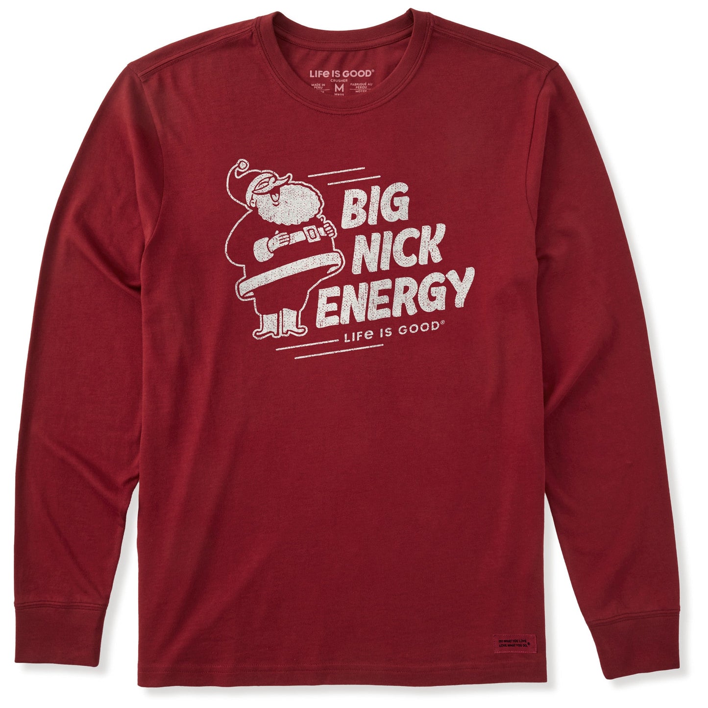 Men's Big Nick Energy Long Sleeve Crusher Tee
