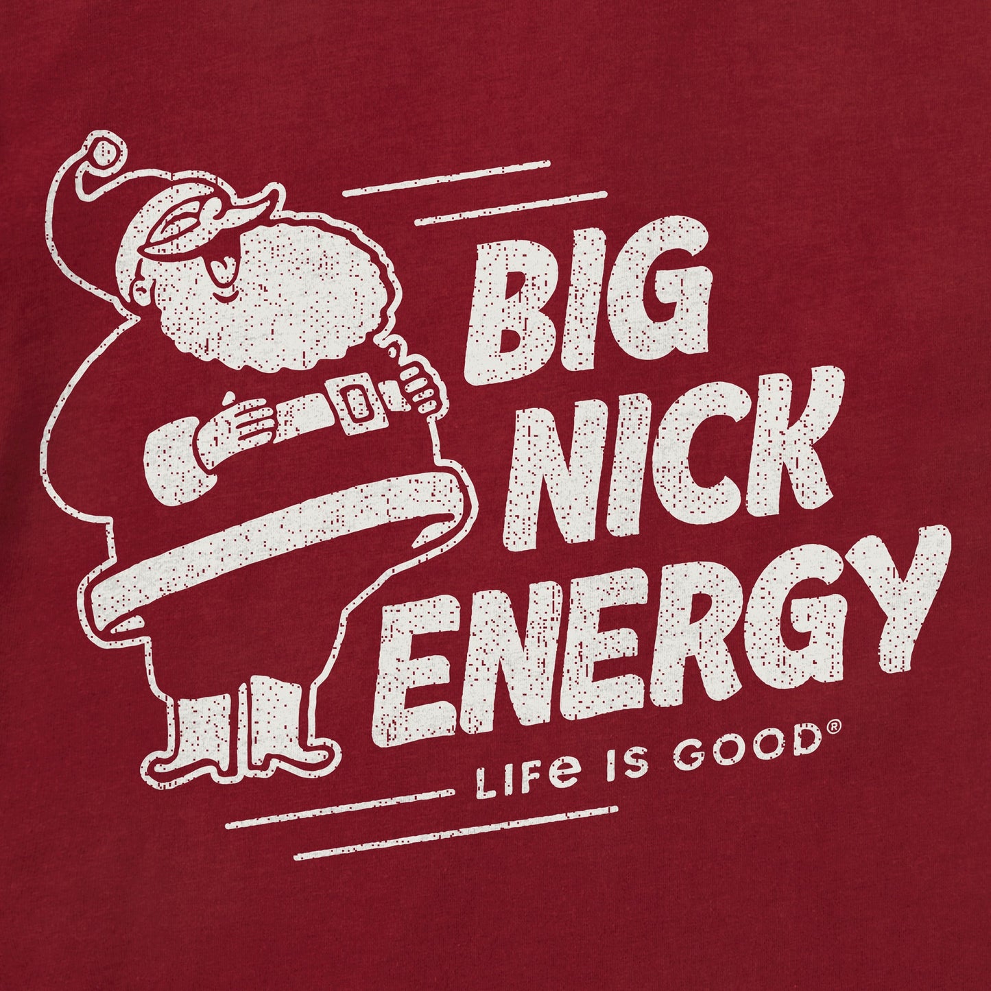 Men's Big Nick Energy Long Sleeve Crusher Tee