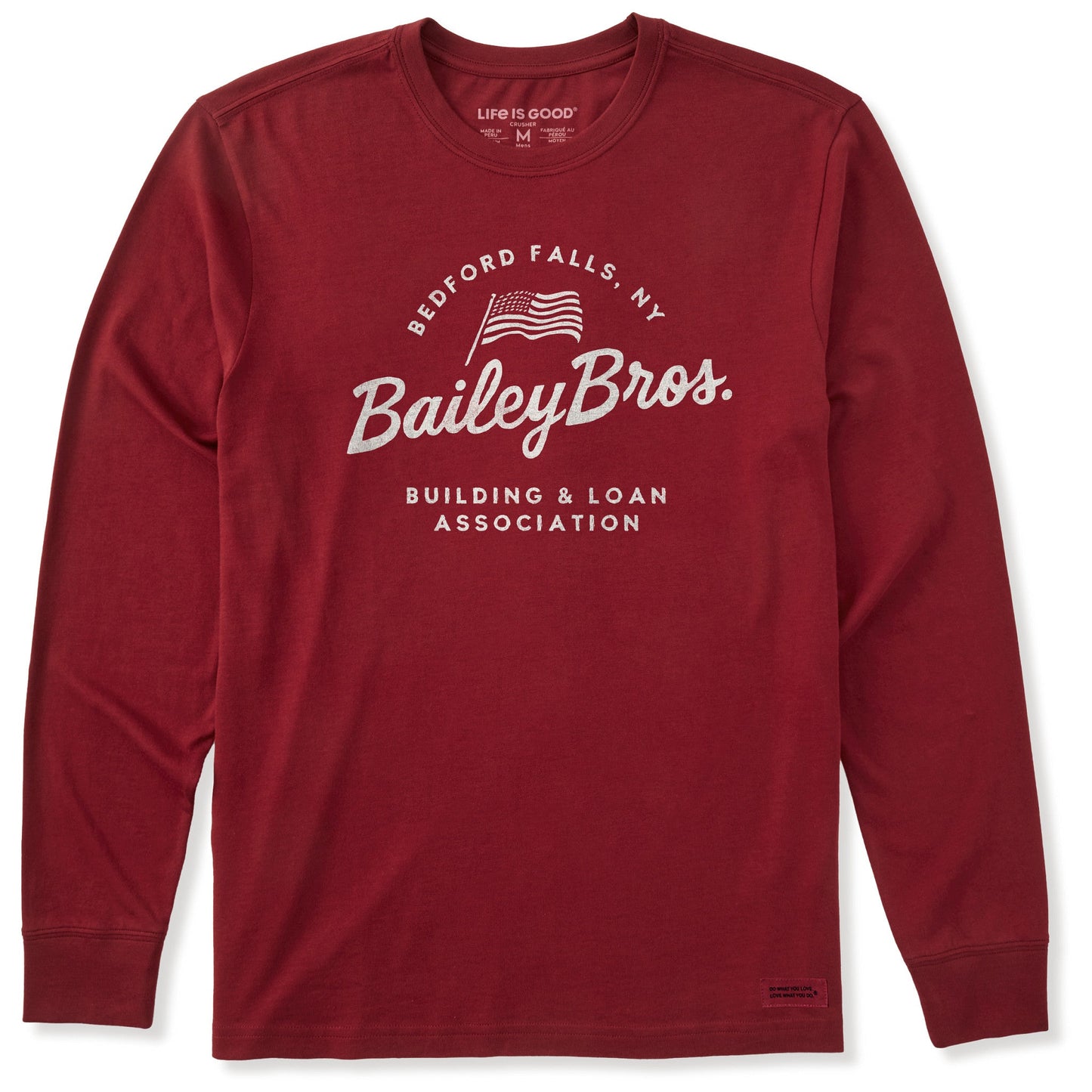 Men's Wordsmith Bailey Bros. Long Sleeve Crusher Tee
