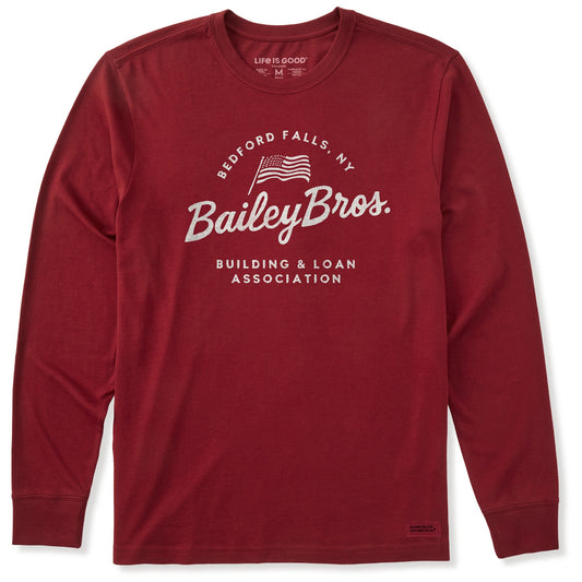 Men's Wordsmith Bailey Bros. Long Sleeve Crusher Tee