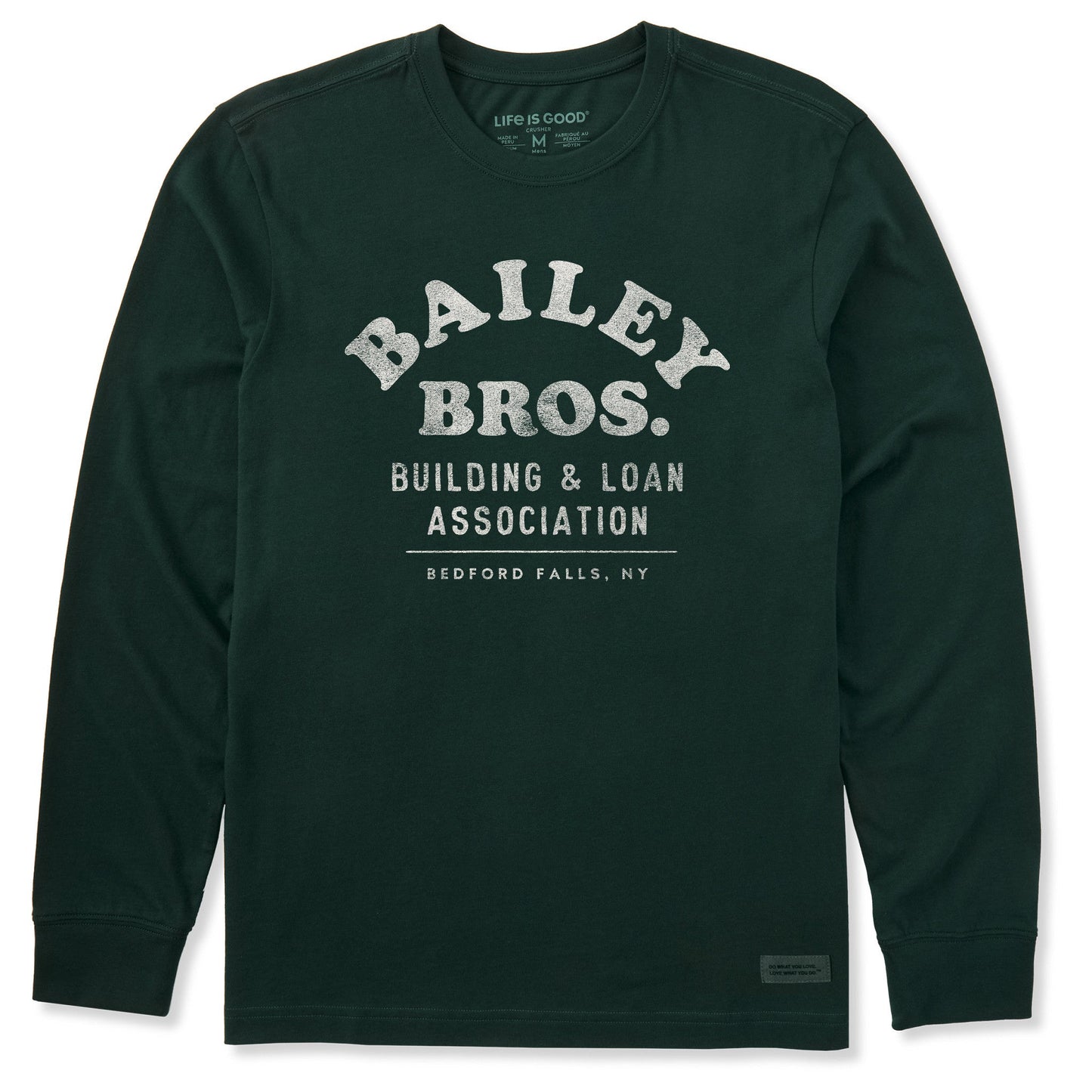 Men's Bailey Bros. Building & Loan Assoc. Long Sleeve Crusher Tee