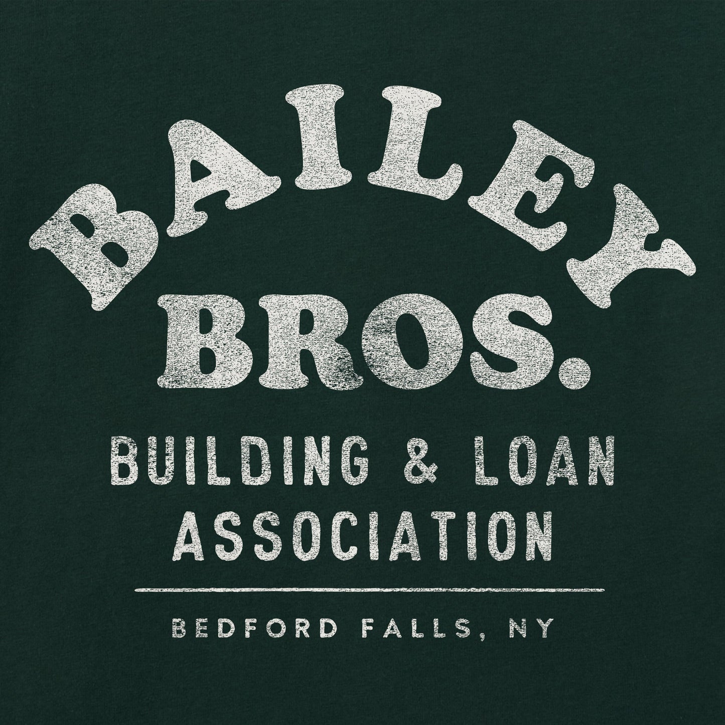 Men's Bailey Bros. Building & Loan Assoc. Long Sleeve Crusher Tee