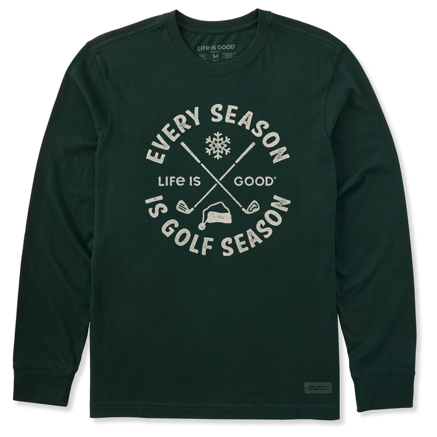 Men's Every Season is Golf Season Long Sleeve Crusher Tee