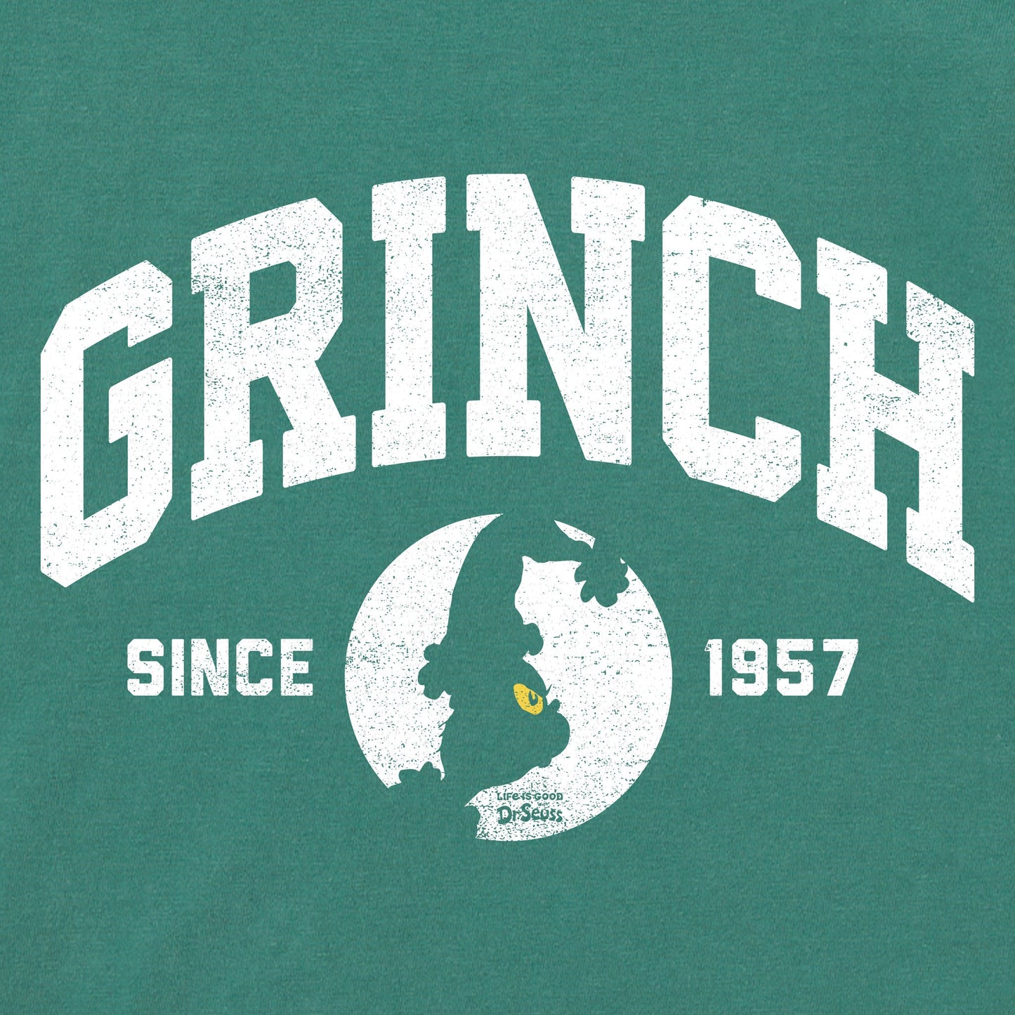 Men's Grinch Arch Long Sleeve Crusher Tee