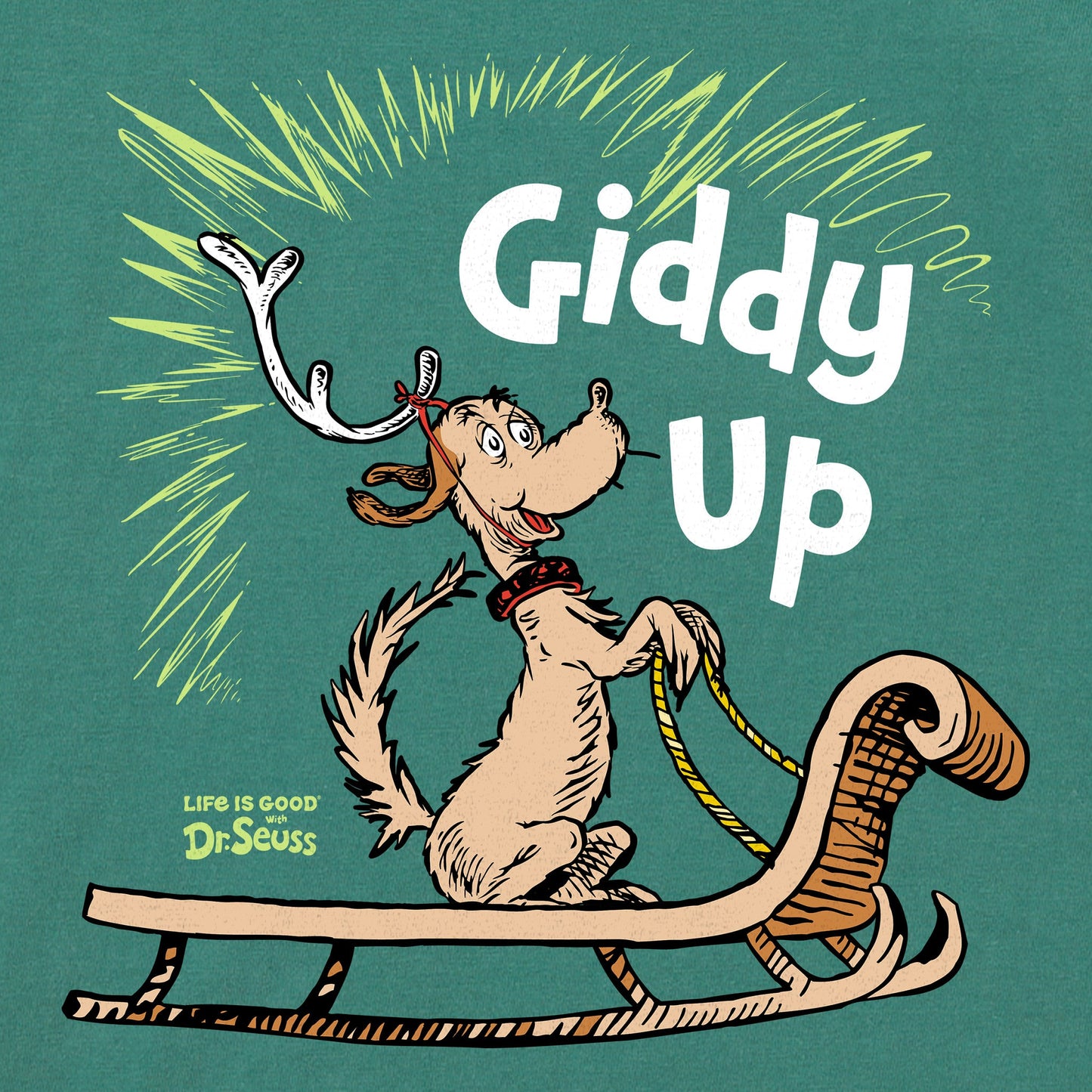 Men's Giddy Up Max Long Sleeve Crusher Tee