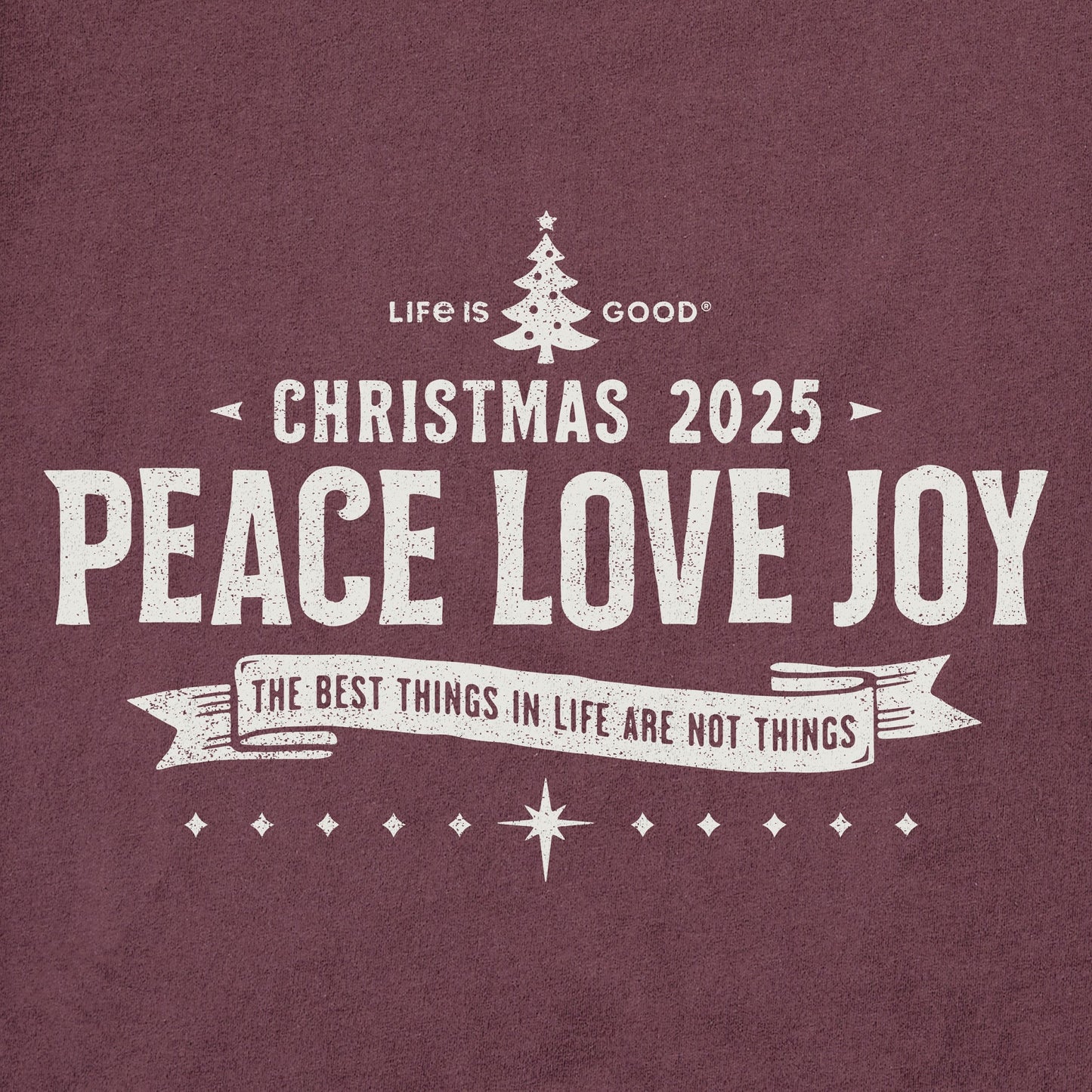 Men's Christmas Manifesto 2025 Long Sleeve Crusher Tee