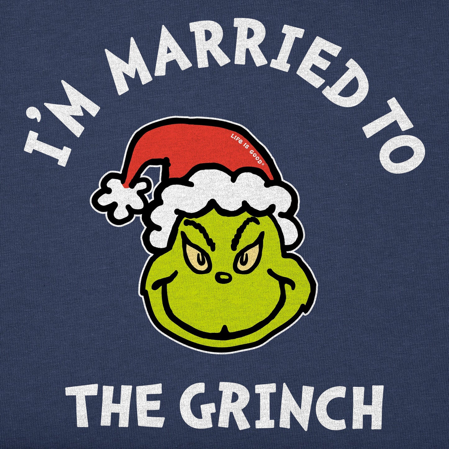 Men's Married to the Grinch Long Sleeve Crusher Tee