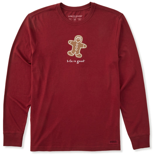 Men's Gingerbread Jake Long Sleeve Crusher Tee