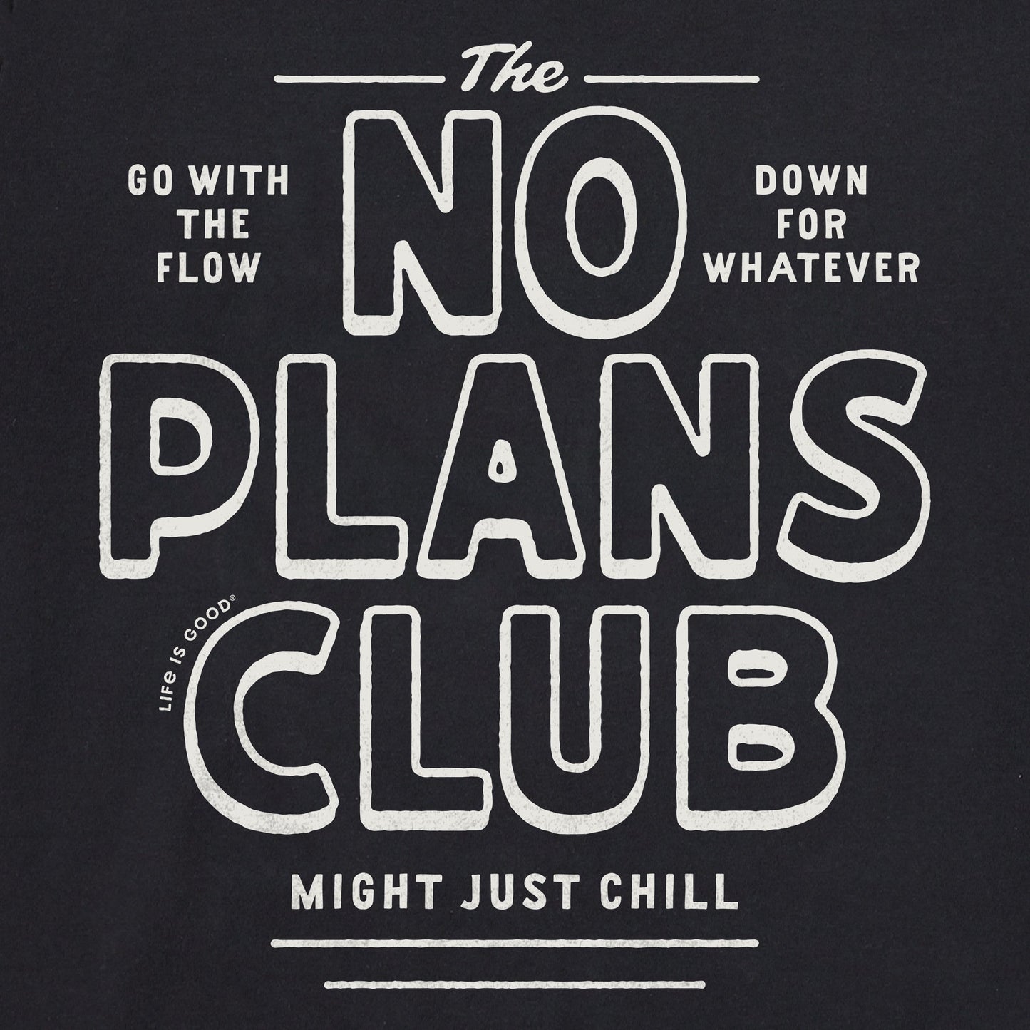 Women's No Plans Club Short Sleeve Crusher Boxy Tee