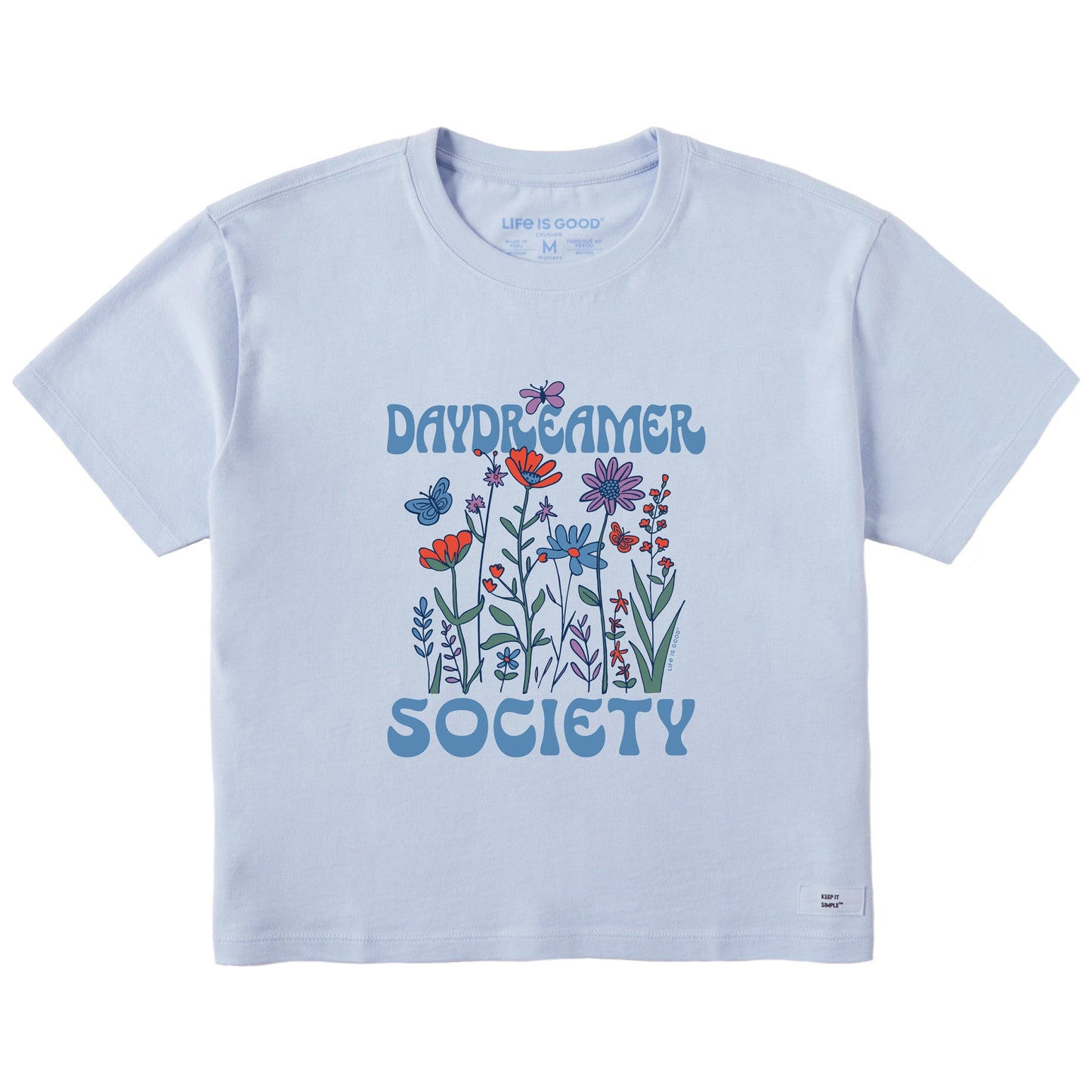 Women's Daydreamer Society Short Sleeve Crusher Boxy Tee