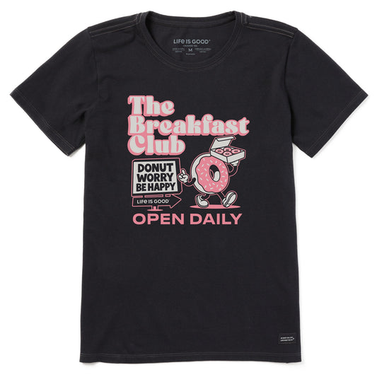Women's The Breakfast Club Donut Short Sleeve Tee