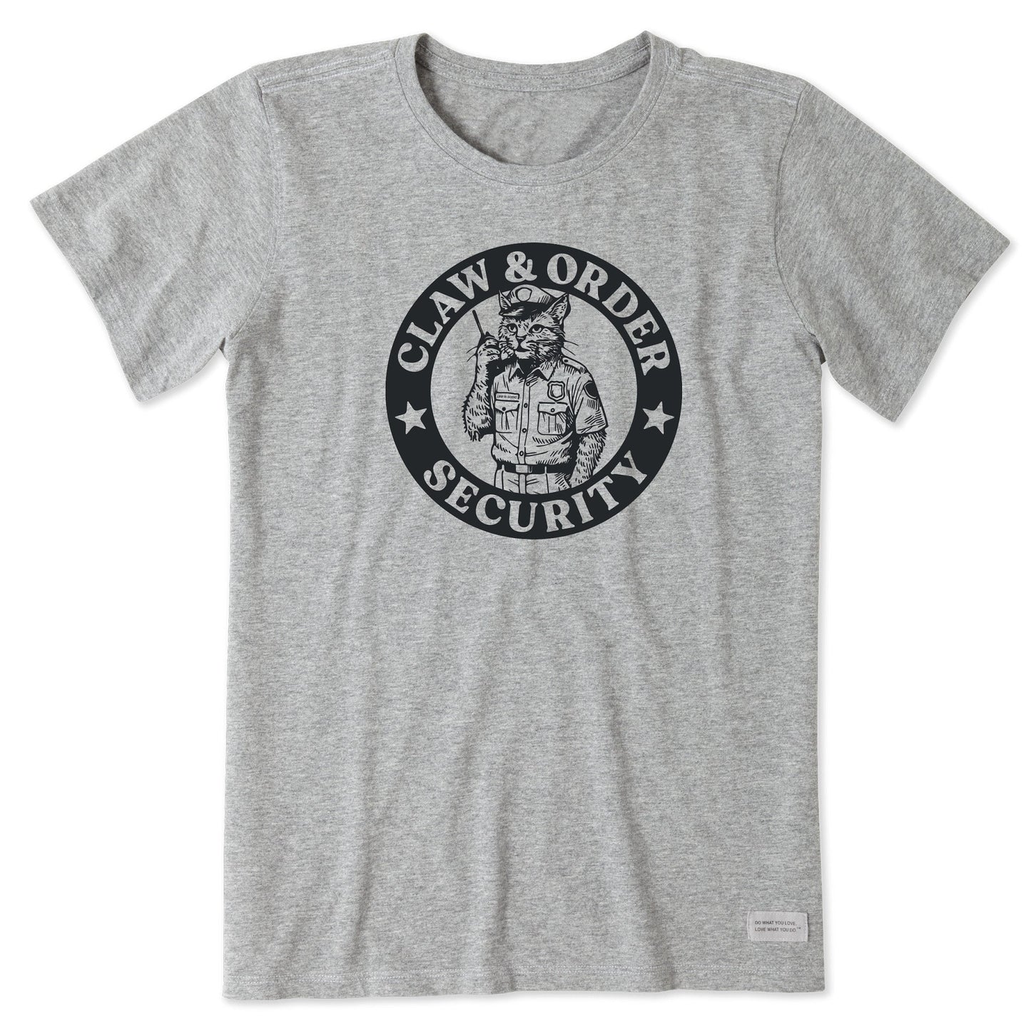 Women's Claw and Order Security Short Sleeve Crusher Tee