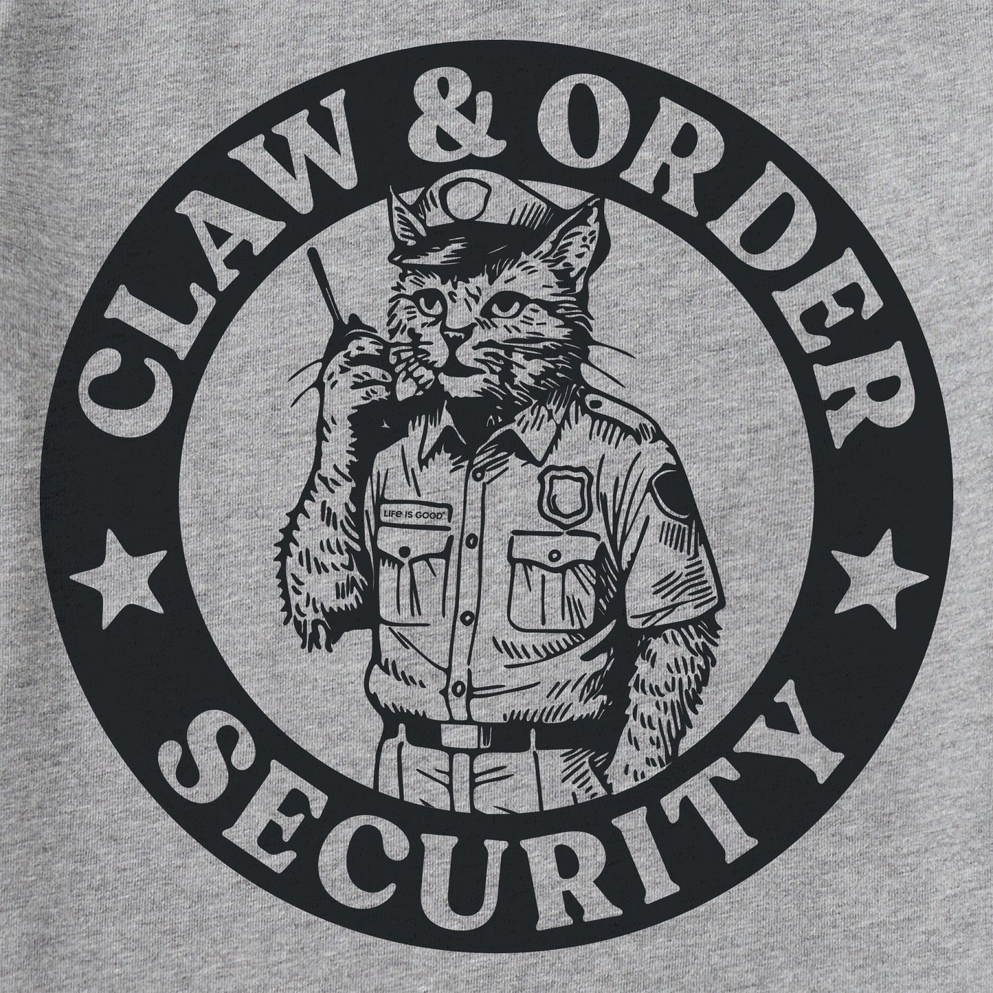 Women's Claw and Order Security Short Sleeve Crusher Tee