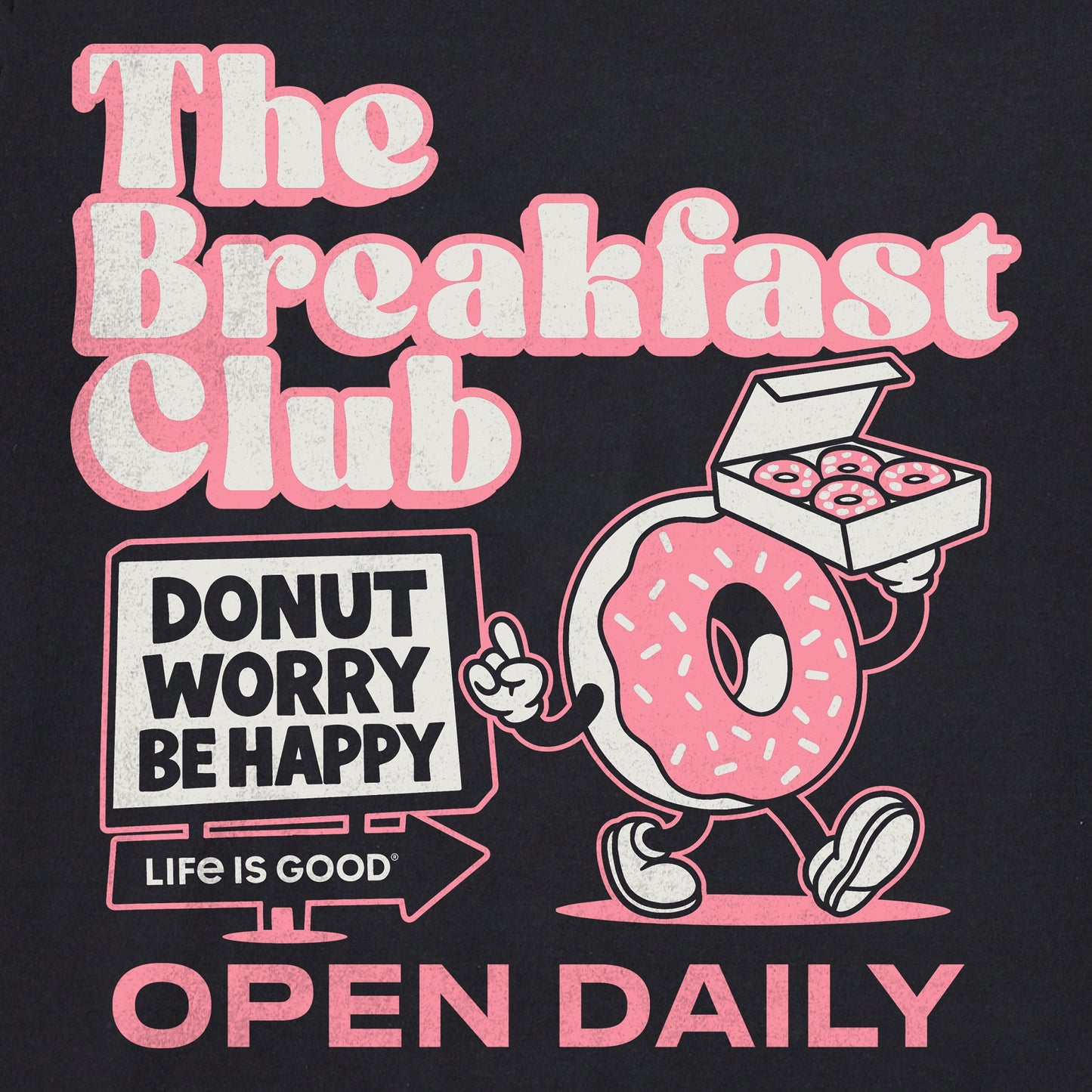 Women's The Breakfast Club Donut Short Sleeve Tee