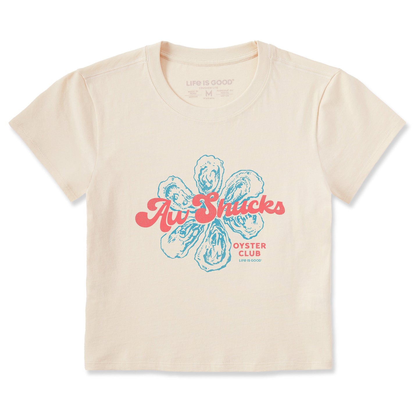 Women's Aw Shucks Oyster Club Crusher-LITE Shrunken Tee