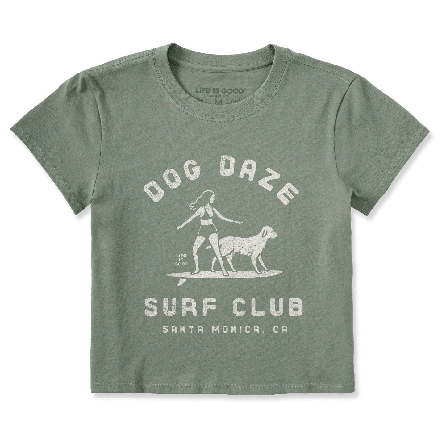 Women's Dog Daze Surf Club Crusher-LITE Shrunken Tee