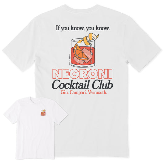 Men's Negroni Cocktail Club Short Sleeve Tee