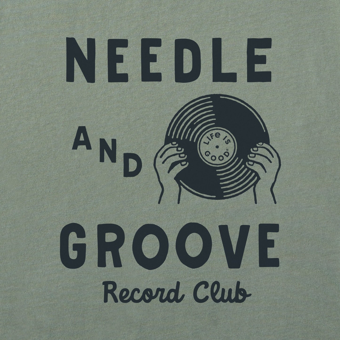 Men's Needle and Groove Record Club Short Sleeve Tee