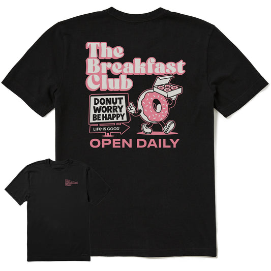 Men's The Breakfast Club Donut Short Sleeve Tee