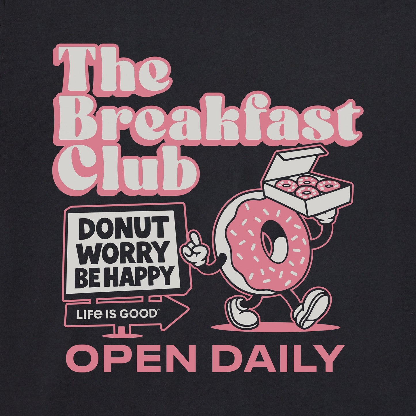 Men's The Breakfast Club Donut Short Sleeve Tee