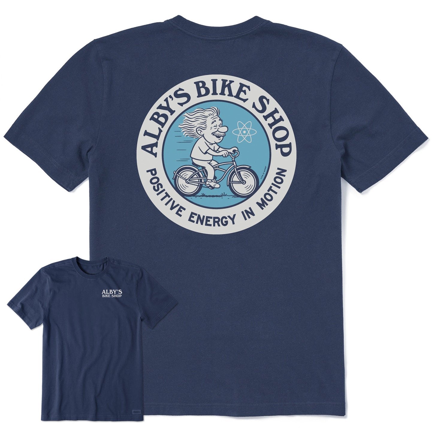 Men's Alby's Bike Shop Short Sleeve Tee