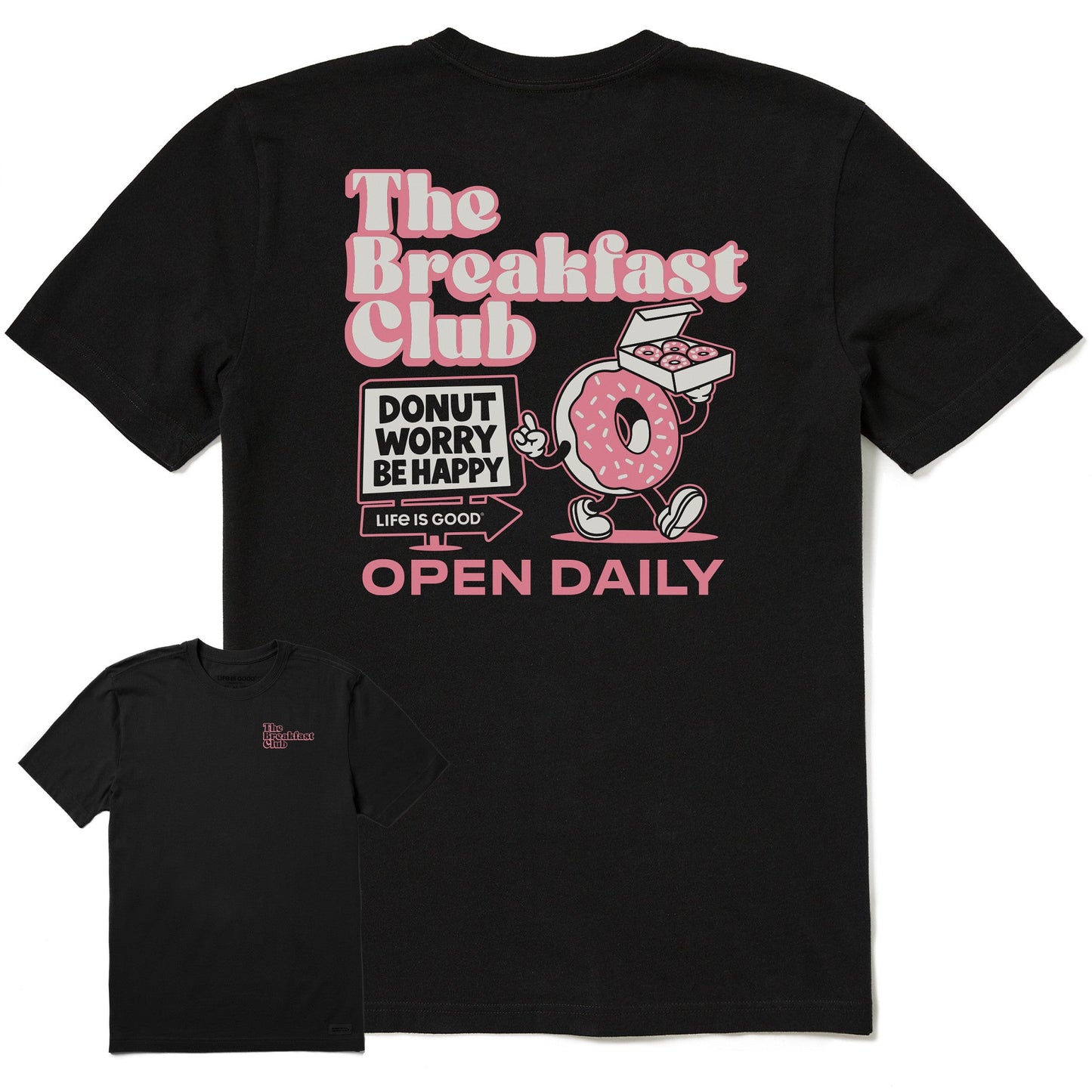 Men's The Breakfast Club Donut Short Sleeve Tee