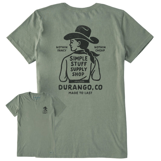 Women's Simple Stuff Supply Shop Short Sleeve Crusher Tee