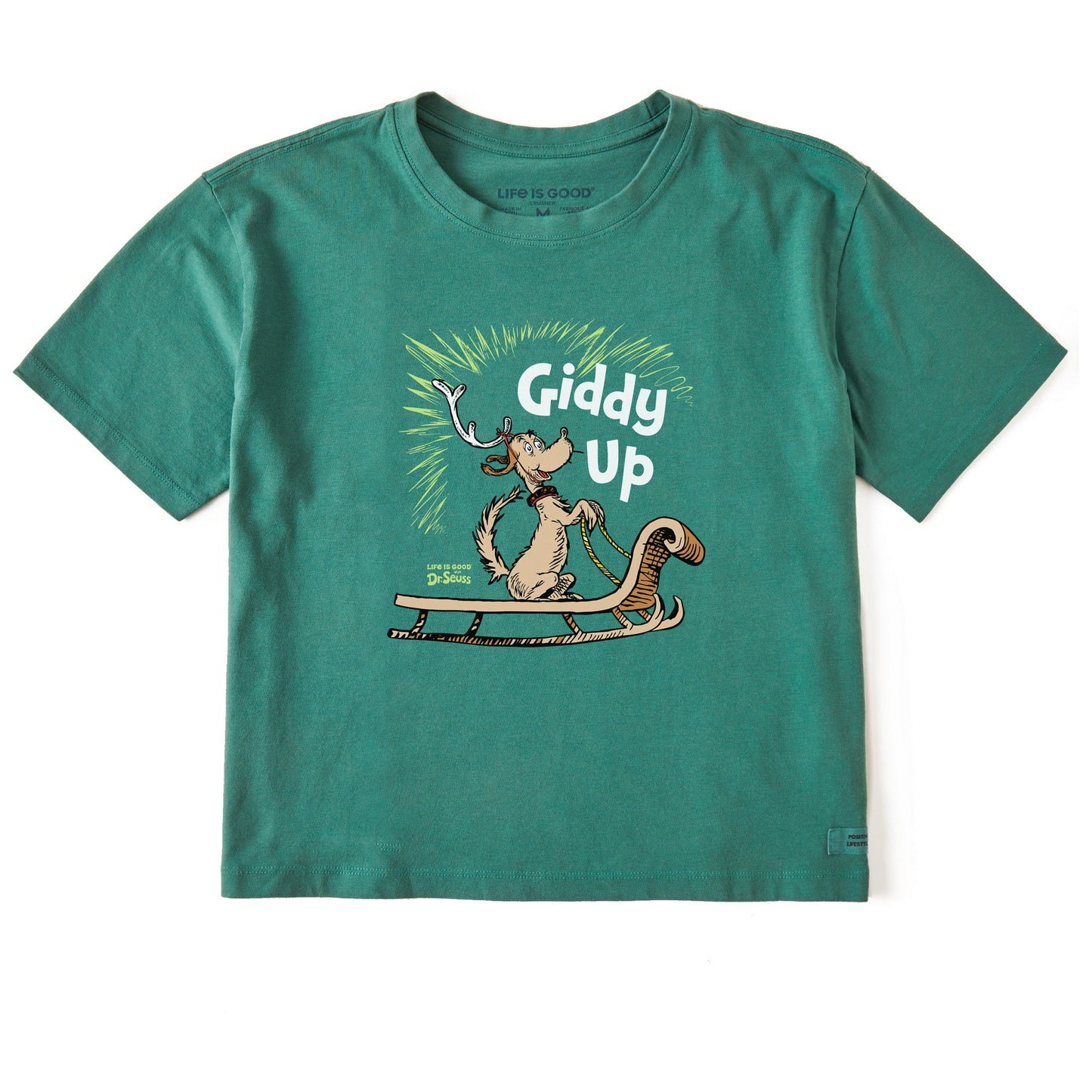 Women's Giddy Up Max Short Sleeve Crusher Boxy Tee