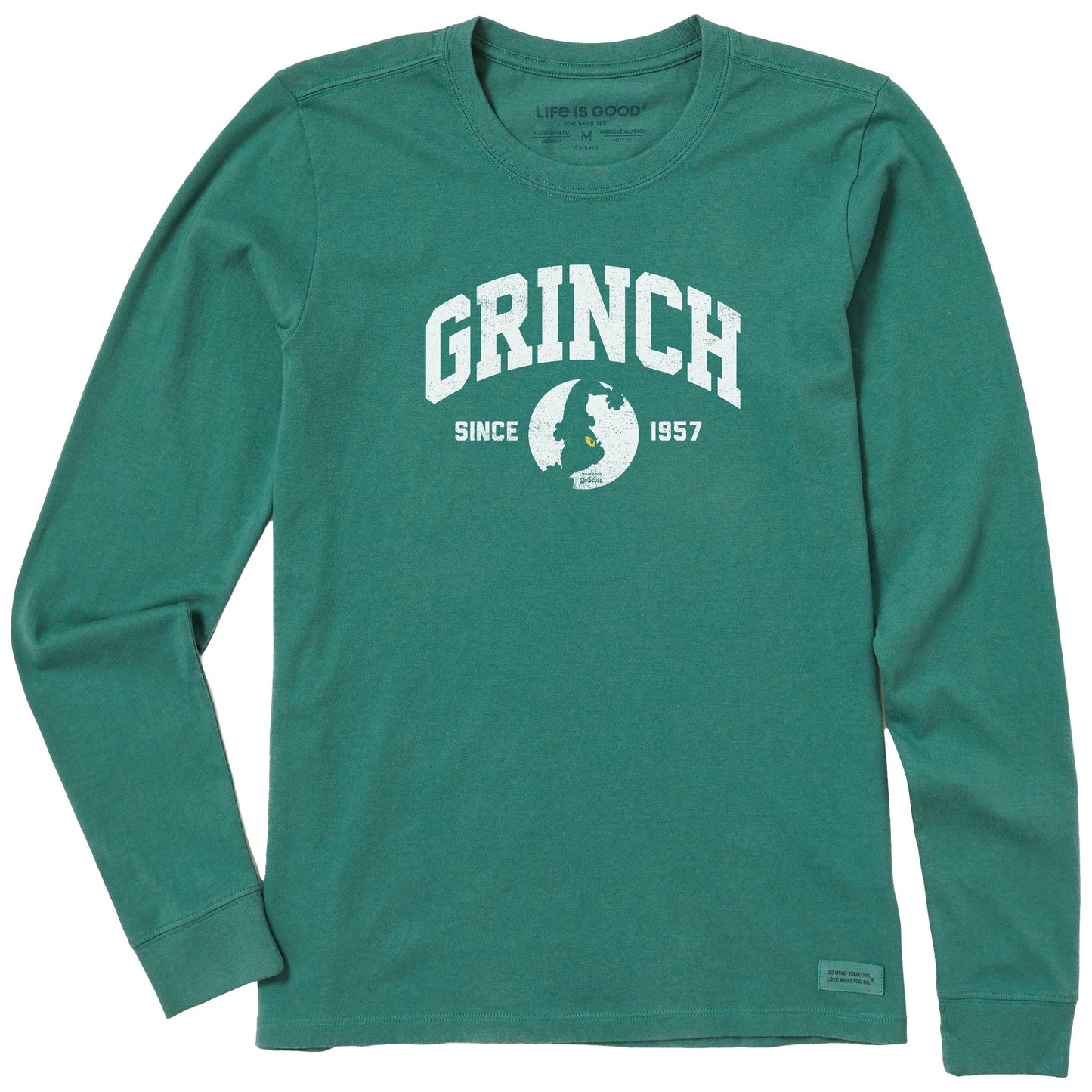 Women's Grinch Arch Long Sleeve Crusher Tee