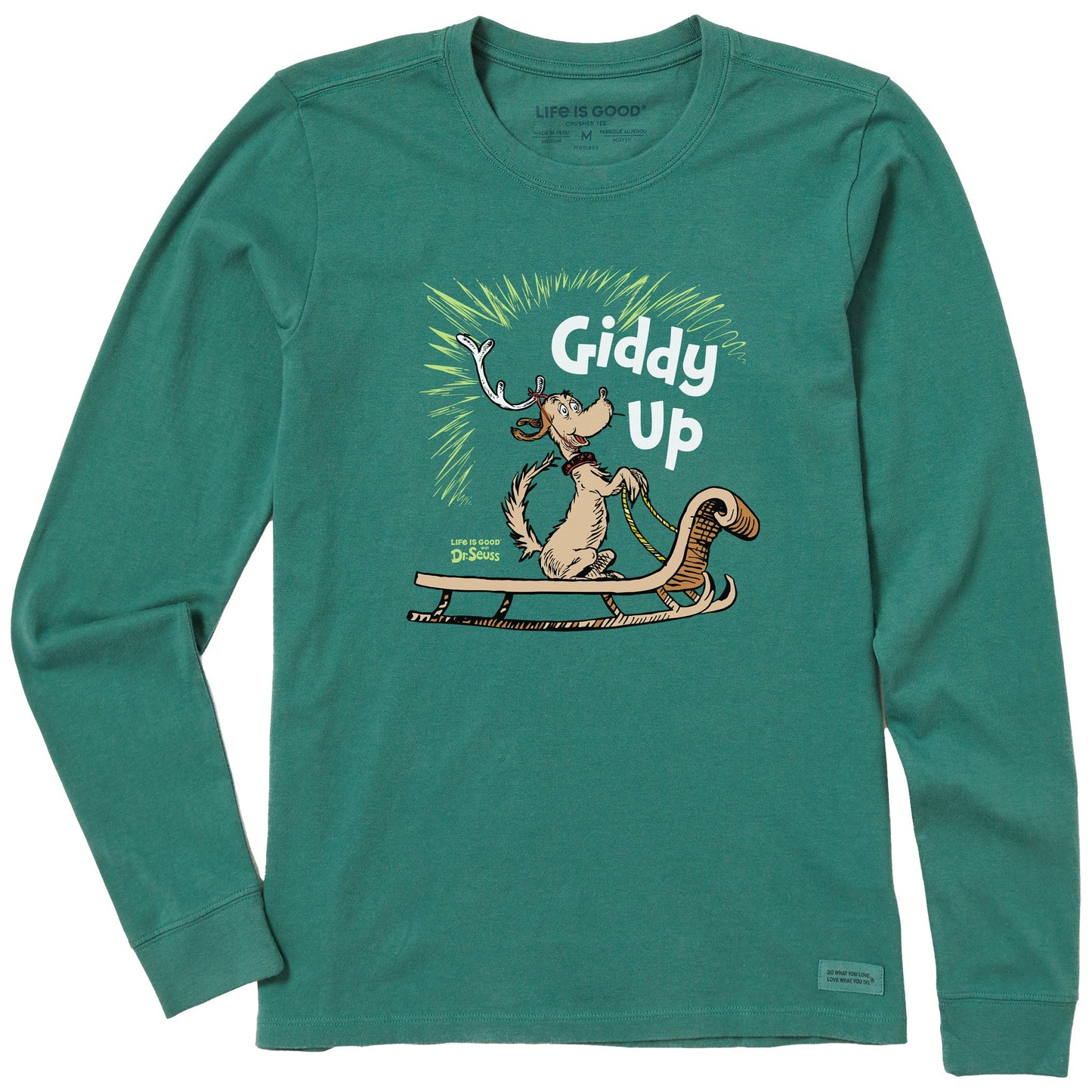 Women's Giddy Up Max Long Sleeve Crusher Tee