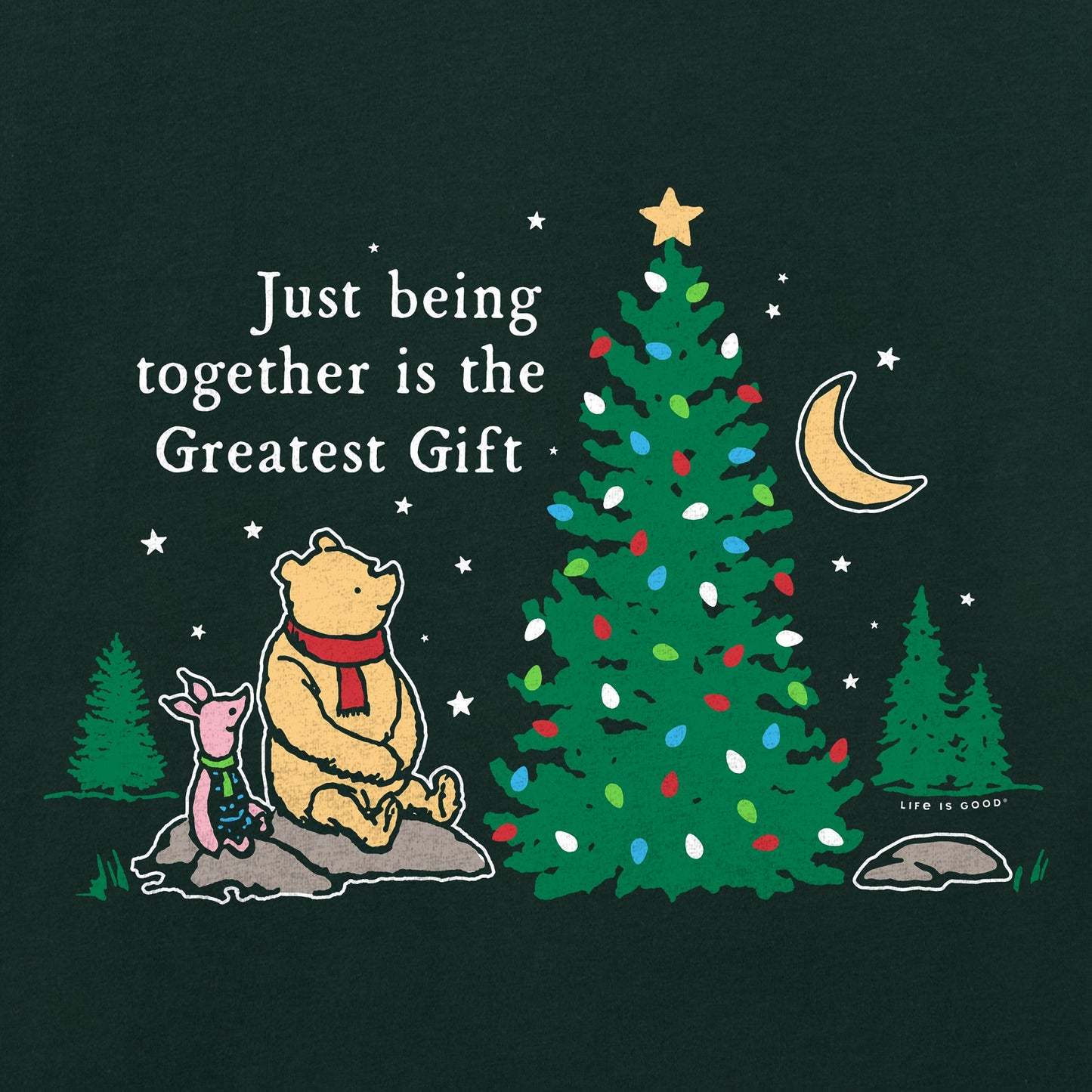 Women's Greatest Gift Winnie & P Long Sleeve Crusher Tee