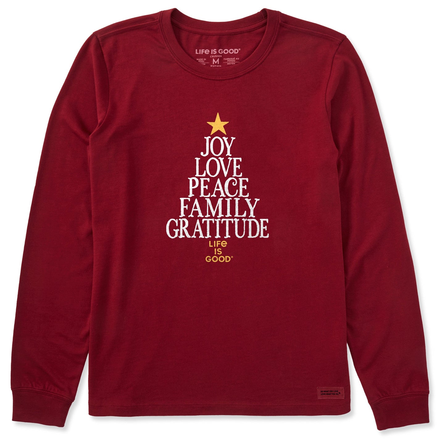 Women's Family Tree Long Sleeve Crusher Tee