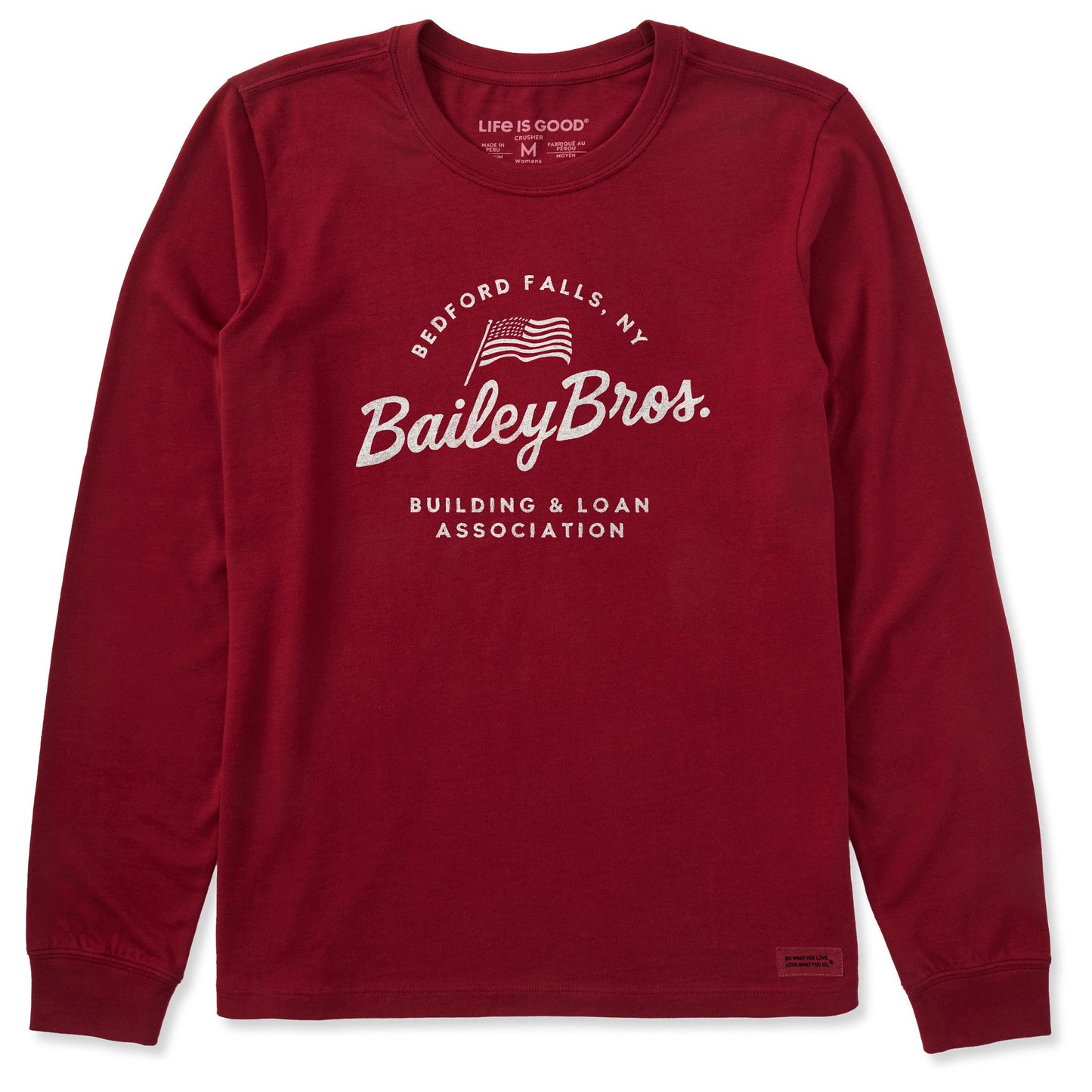 Women's Wordsmith Bailey Bros. Long Sleeve Crusher Tee