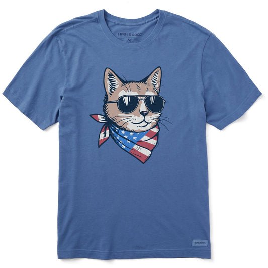 Men's USA Cat Short Sleeve Tee
