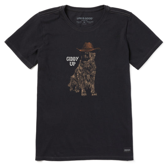Women's Giddy Up Golden Short Sleeve Tee