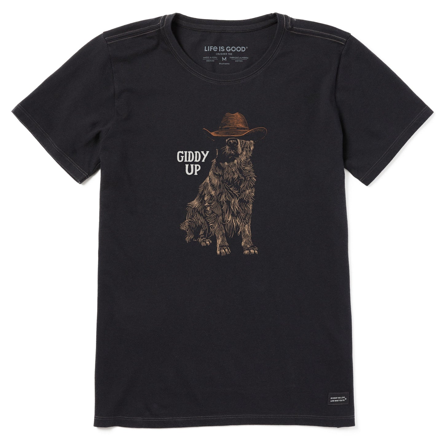Women's Giddy Up Golden Short Sleeve Tee