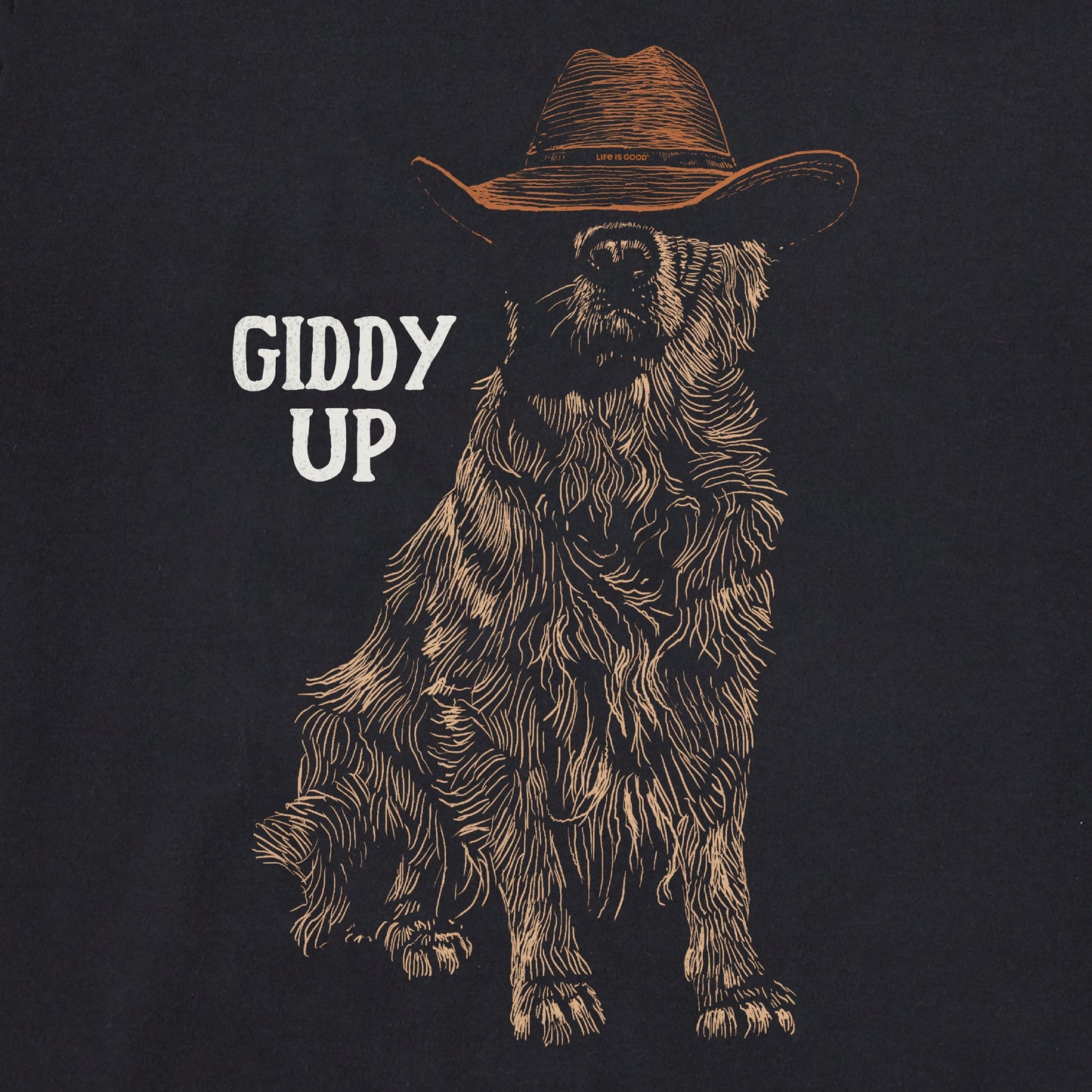 Women's Giddy Up Golden Short Sleeve Tee