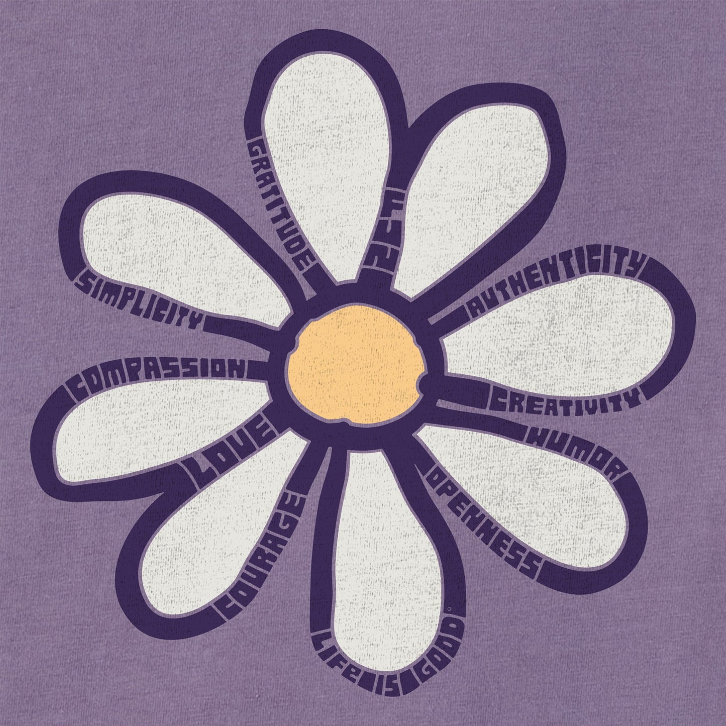 Women's Super Powered Daisy Short Sleeve Crusher Tee