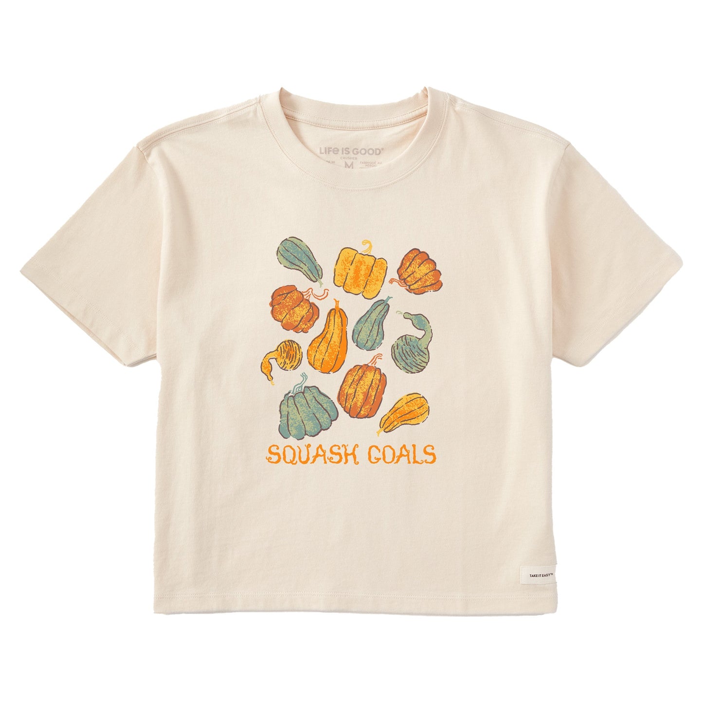 Women's Squash Goals Short Sleeve Crusher Boxy Tee
